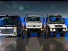 Mercedes-Benz pristato iškart daugiau nei 10 naujų sunkvežimių Unimog ir Econic Mercedes-Benz pristato 10 naujų sunkvežimių