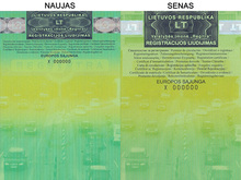 Atnaujinamas transporto priemonių registracijos liudijimas