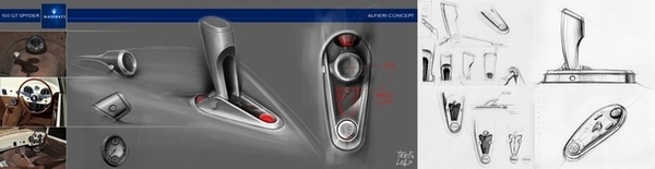 Maserati+Alfieri+Concept+-+Interior+sketch