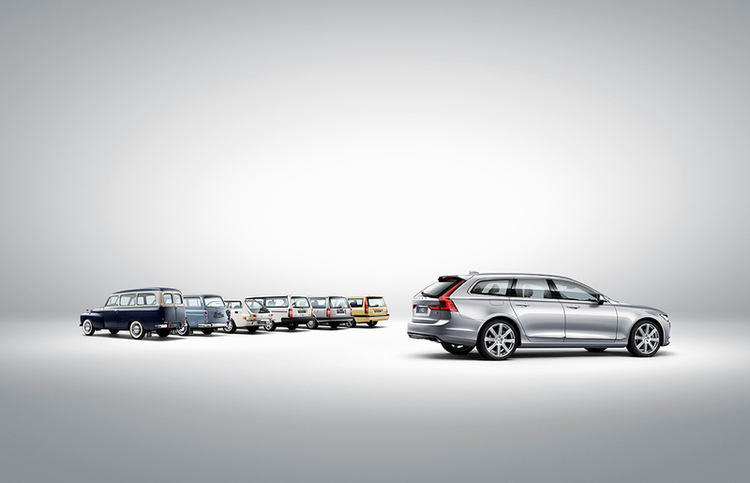 173848_Volvo_V90_and_a_historical_line_up_of_Volvo_estate_models